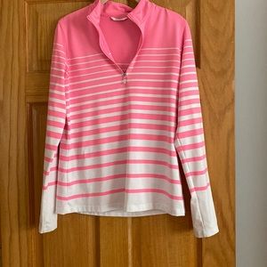 Womens lady Hagan golf 1/4 zip top